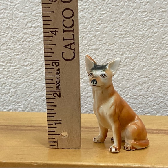 Vintage Bone China 3.25” Chihuahua Dog Figurine - Picture 5 of 13